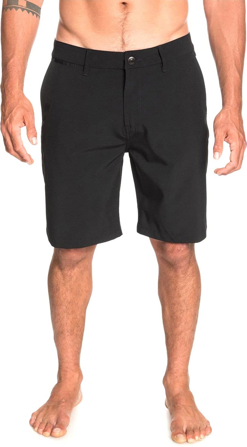 Quiksilver Young Menâ€™s UNION AMPHIBIAN 20 WALK SHORT Shorts, -black, 33 - Image 1